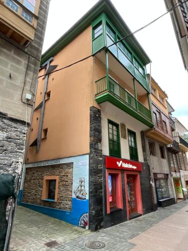 Budova, kde se apartmán nachází