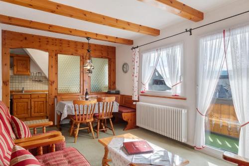 Гостиная зона в Ferienhaus im Grund