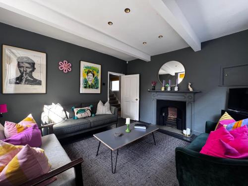 Posezení v ubytování Host & Stay - Princes Cottage