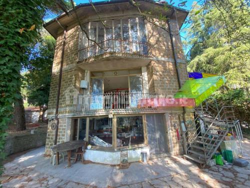 Bygningen som pensionatet ligger i