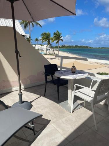 Charmant studio sur la plage des Caraibes