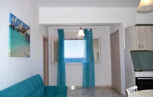 Una cocina o cocineta en Ammos Beach Suite