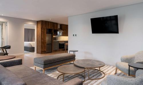 Μια τηλεόραση ή/και κέντρο ψυχαγωγίας στο Radisson Hotel and Convention Centre OR Tambo Airport