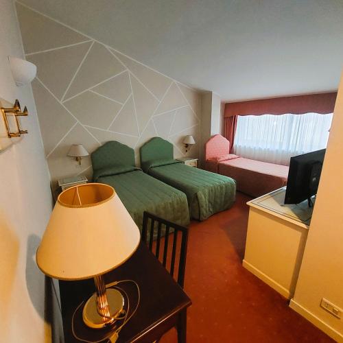 Posezení v ubytování Albergo Ristorante Bigiù
