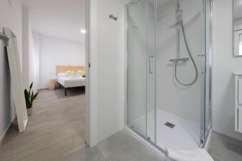 Ένα μπάνιο στο Apartamento Marea Viva
