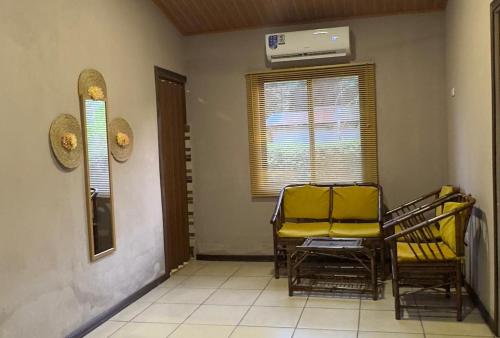 Posezení v ubytování Casa Mangos Macondo Lepanto