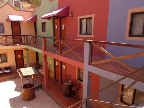 a view of the inside of a building at West Refugio in San Juan del Río