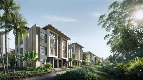 an artist rendering of the exterior of a building at InterContinental Halong Bay Resort by IHG in Ha Long