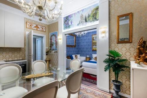 Χώρος καθιστικού στο The Mansion of Countess Rizzardi on Garda Lake