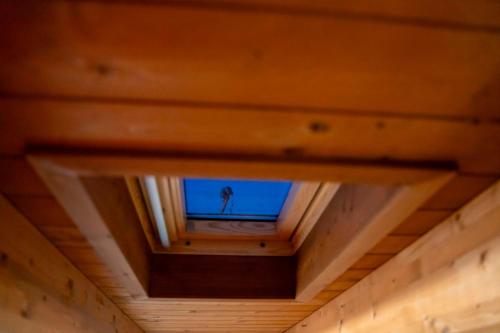 a view from the ceiling of a room at Appartamento incantevole in centro città in Alghero