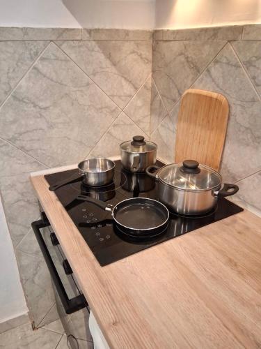 Dapur atau dapur kecil di Aelia Home