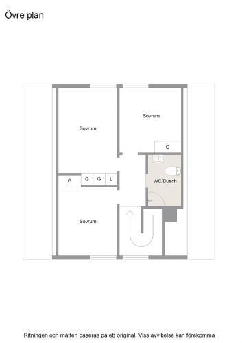 Plano de Nyrenoverat hus i Timrå