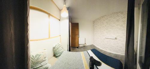 Koupelna v ubytování SUPERBE APPARTEMENT 2 PIÈCES AVEC GRANDE TERRASSE