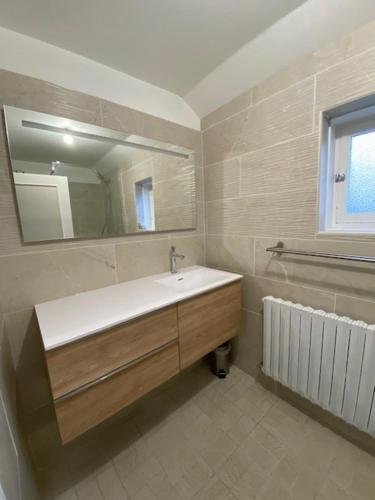 Kúpeľňa v ubytovaní GÎTE L'ISABEY ETRETAT