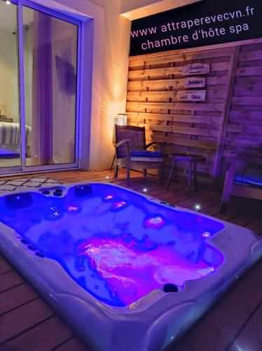 Φωτογραφία από το άλμπουμ του Magnifique cottage haut de gamme avec jacuzzi l'attrape rêve σε Les Plantiers