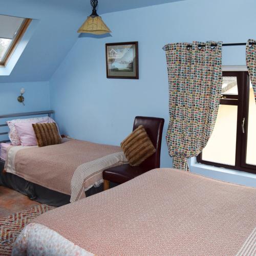 Postel nebo postele na pokoji v ubytování Krakow B&B