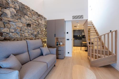 Zona de estar de Be10 Suites, Bermeo