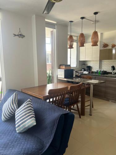 Kuchyň nebo kuchyňský kout v ubytování Loft 39 Casa de playa