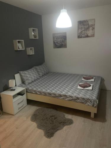 Una cama o camas en una habitación de Vrnjacki apartmani
