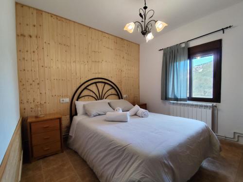 Postel nebo postele na pokoji v ubytování CR La Carrasca