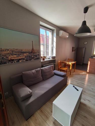 Χώρος καθιστικού στο Apartament Gliwice Centrum plus Parking