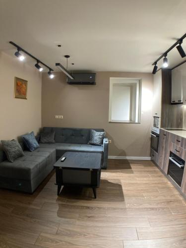 Η κουζίνα ή μικρή κουζίνα στο A cozy and comfortable semi-basement apartment