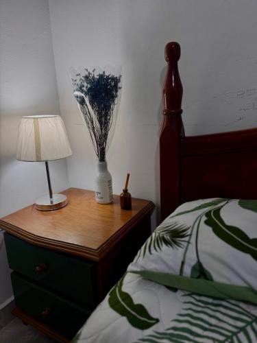 Letto o letti in una camera di Hostal Ninfa del Mar