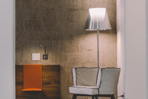 Posezení v ubytování Suite 10 Home Design & Spa
