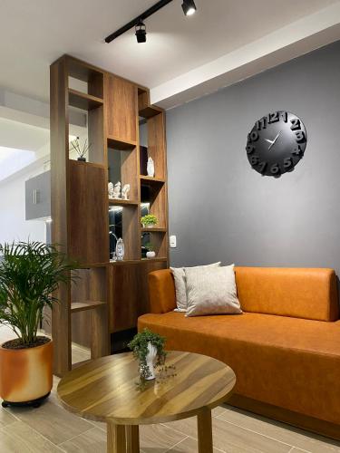 LOFT HOST PARTNER Cerca al Aeropuerto,Expofuturo y Ukumariにあるシーティングエリア