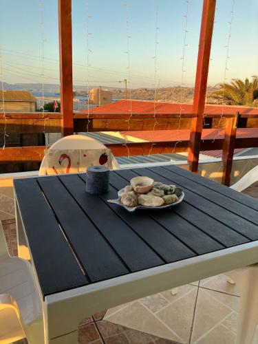 Balkón nebo terasa v ubytování Acogedora casa en Caleta Chañaral de Aceituno