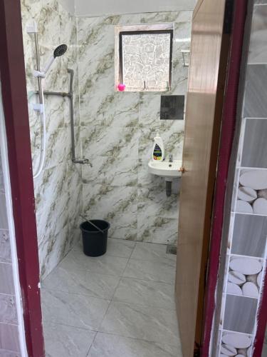 Koupelna v ubytování Chengai homestay