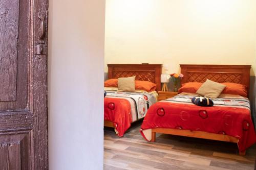 Postel nebo postele na pokoji v ubytování Habitación doble zona centro