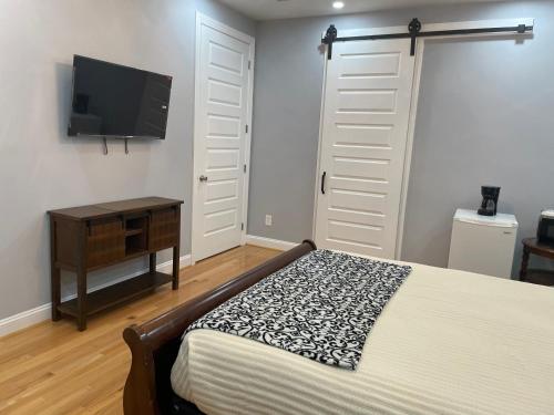 TV a/nebo společenská místnost v ubytování La Casa Grande Hosting