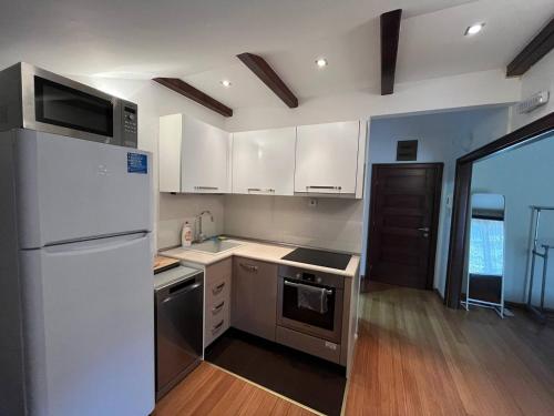 Η κουζίνα ή μικρή κουζίνα στο Apartment Magnolia