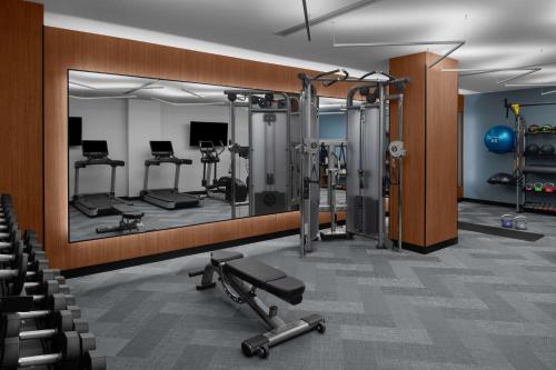 Fitnesscentret og/eller fitnessfaciliteterne på Hilton Brooklyn New York - Newly Renovated