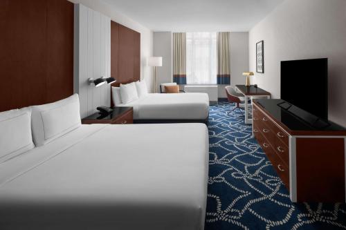 Et tv og/eller underholdning på Hilton Brooklyn New York - Newly Renovated