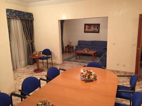 Χώρος καθιστικού στο Hotel Sahel