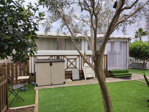 Grand Mobil Home Camping "Les Pins Maritimes" 4 étoiles 200m de la Plage