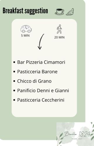 a screenshot of a cell phone with a screenshot of a branchiest suggestion istgarin at Birillo 1824 in Poggibonsi