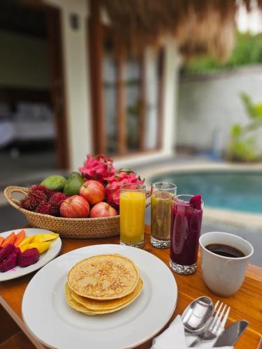 Makanan di atau berdekatan vila ini