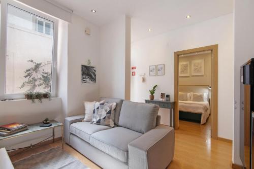 Ένα ή περισσότερα κρεβάτια σε δωμάτιο στο Casa Viola