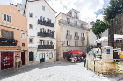 Budova, kde se apartmán nachází