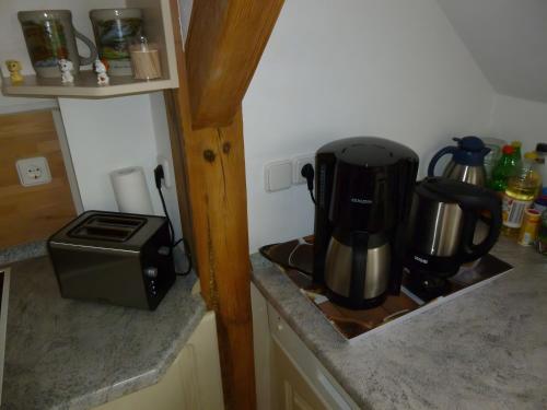 Kuchyň nebo kuchyňský kout v ubytování A Casa Alfred Kemmern