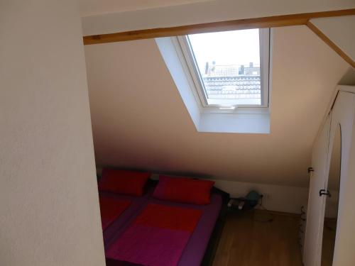 Postel nebo postele na pokoji v ubytování A Casa Alfred Kemmern