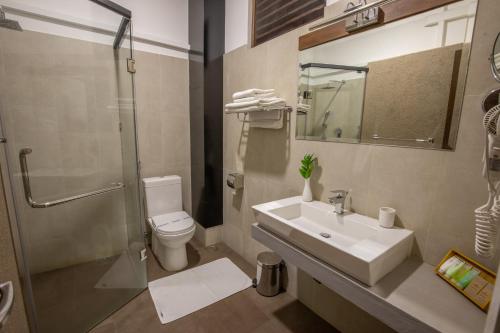 Koupelna v ubytování Akway Resort Beragala Haputale