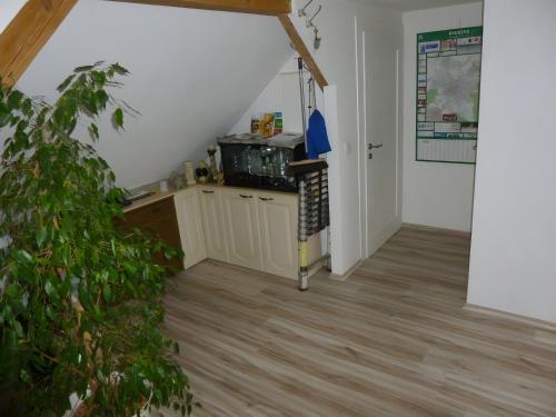 Kuchyň nebo kuchyňský kout v ubytování A Casa Alfred Kemmern