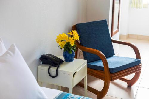 Zona de estar de Collection O Howard Square Boutique Hotel