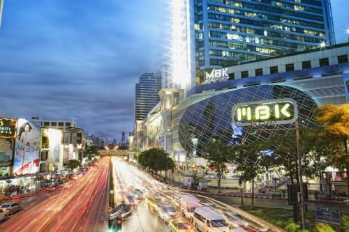 Nespecifikovaný výhled na destinaci Bangkok Noi nebo výhled na město při pohledu z hotelu