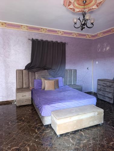 Ένα ή περισσότερα κρεβάτια σε δωμάτιο στο Villa montysco