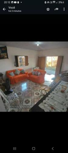 Χώρος καθιστικού στο Aguiar beach house